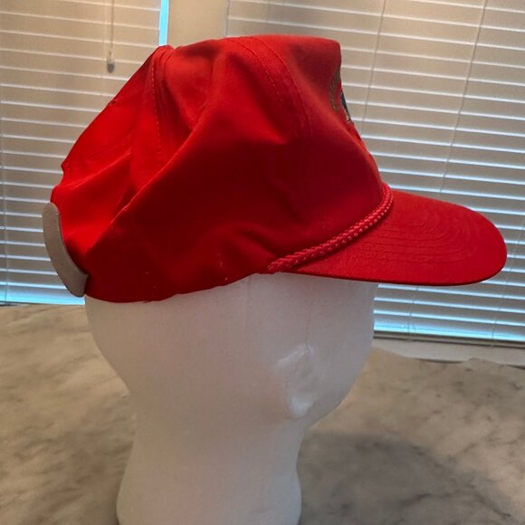 Vintage NEW RED Duck Head Cap/Hat Strapback Baseball Mallard One Size - Picture 12 of 16